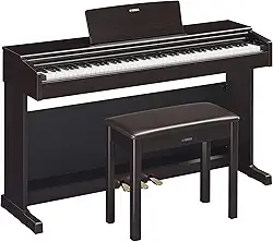 Piano Digital Arius YDP 145 R Marrom 88 Teclas Yamaha