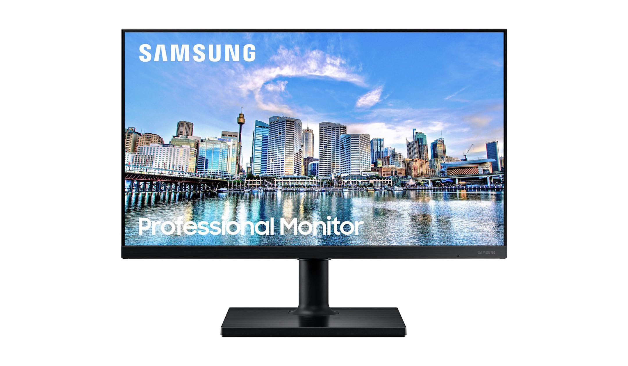 Samsung LF27T452FQRXEN – Monitor professional de 27'' FullHD (1920z1080, 5 ms, 16:9, 2x USB, 2x HDMI, DP, VESA, IPS, Freesync, Eye saver, ajustable en altura) Negro