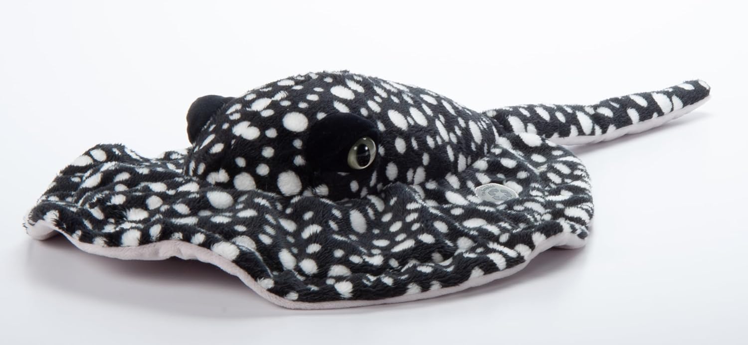 The Petting Zoo Diamond Ray Stuffed Animal Plushie, Gifts for Kids, Wild Onez Ocean Animals, Stingray Plush Toy 22 inches from Tip of Tail to Head