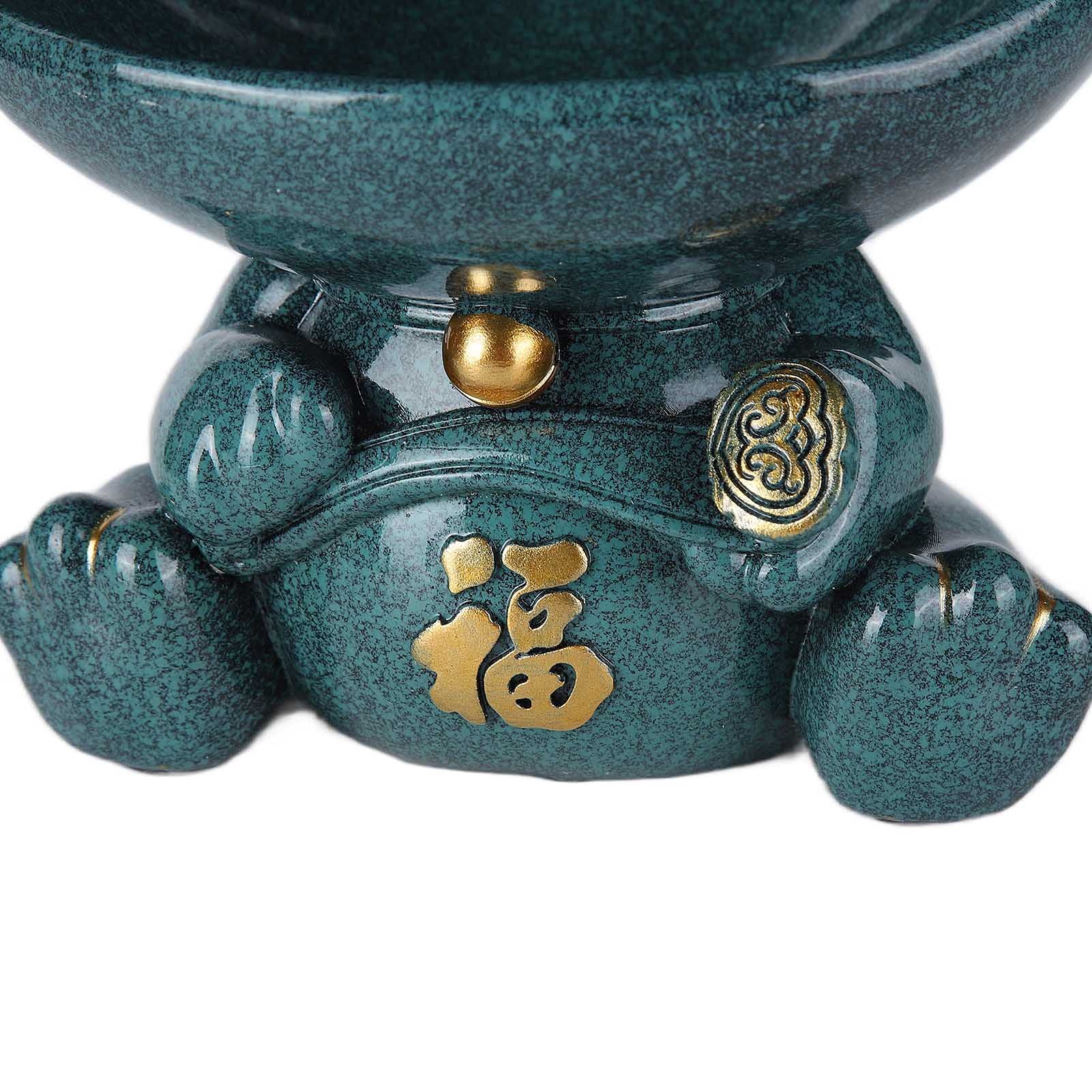 Scatola Portaoggetti per Figurine di Animali, Resina, 26 X 18 X