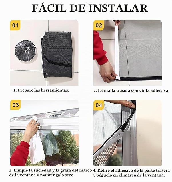 Foto 6 de 8 de Yuly Malla de Protección Autoadhesiva para Gatos,Mosquitera Personalizado