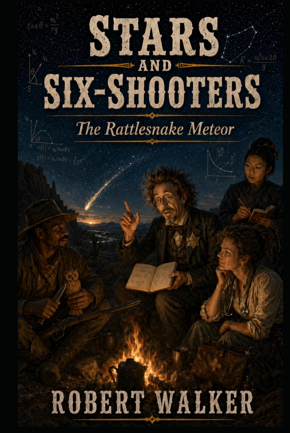 Stars And Six-Shooters: The Rattlesnake Meteor (The Marshal Theodore Pembroke Mysteries)