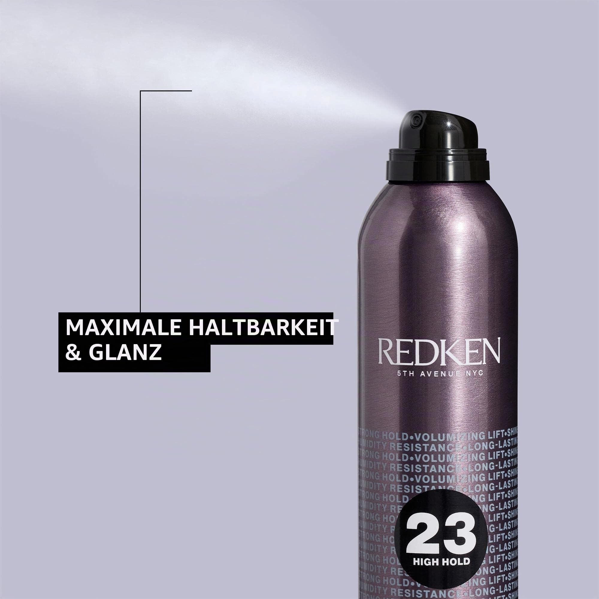 Redken Haarspray für alle Haartypen, Starker Halt, 24h Anti-Feuchtigkeit, Mit Vitamin C & E, Anti Frizz, Strong Hold Haarspray, 1 x 400 ml
