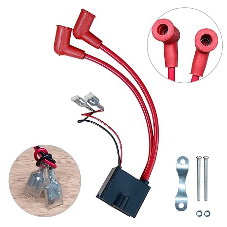LD100 CDHPOWER Motor Capacitor Discharge Ignition-CDI wth Two Head-Upgraded CDI of YD100-Gas Motorized Bicycle 100CC