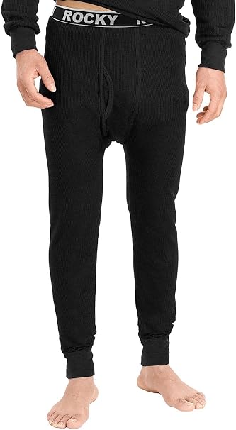 Amazon.com: Rocky - Ropa interior térmica para hombre, térmico de punto  waffle para hombre, capa interior, conjunto calzoncillos largos. : Ropa,  Zapatos y Joyería
