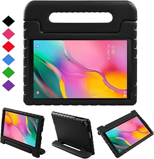 NEWSTYLE Kids Case for Tab A 10.1 2019, Shockproof Light Weight Protection Handle Stand Case for Samsung Galaxy Tab A 10.1 Inch (SM-T510/T515) Tablet 2019 Release (Black)