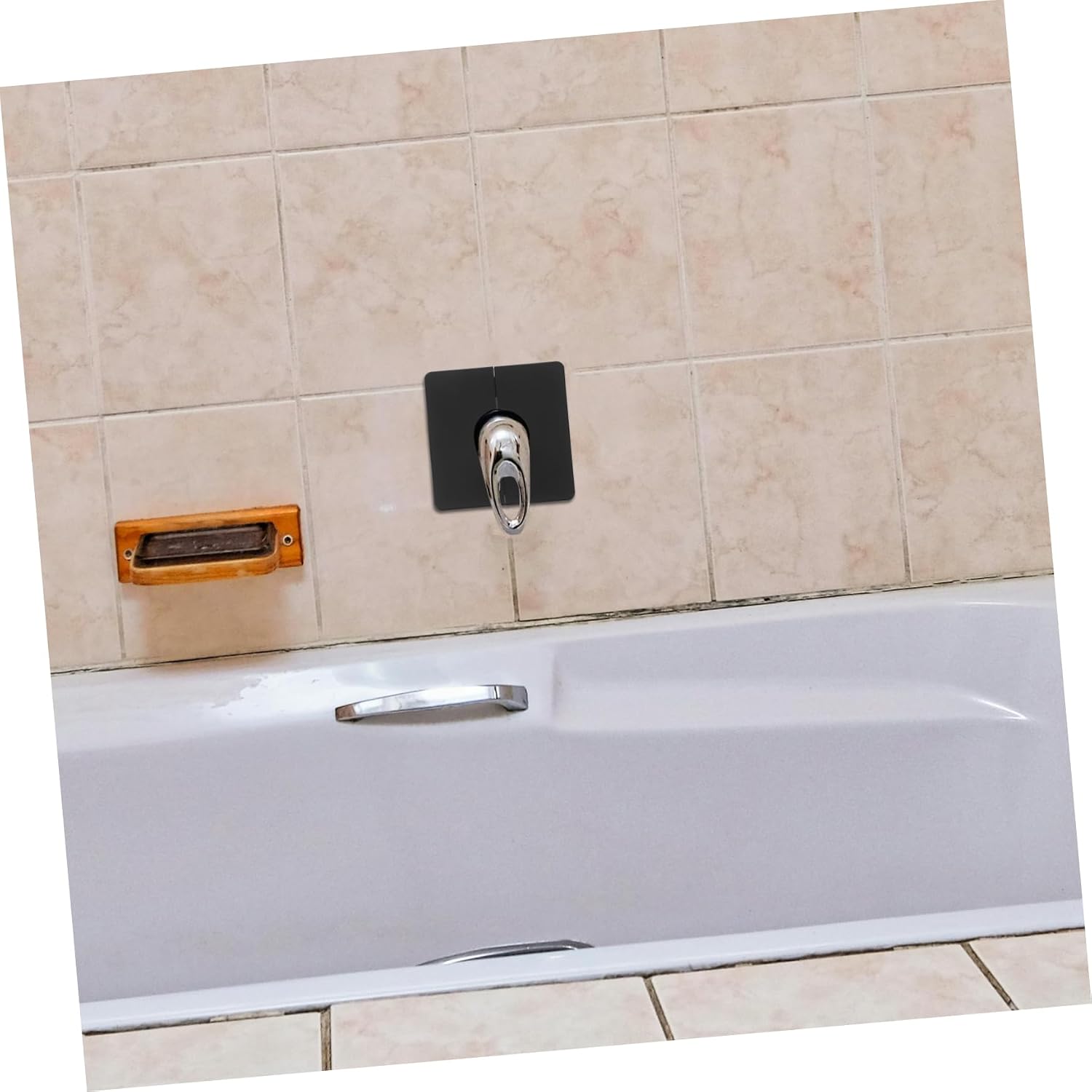5pcs Square Wall Split Flange: Various Pipes Plate Cover For Water Pipe Faucet Decoration Bathroom Kitchen Accessories