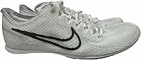 Tênis de Atletismo Zoom Mamba6 Masculino para Corrida de Longa Distância, Branco/Prata Metálico/Preto #DR2733-100 - Tamanho 8 (EUA)