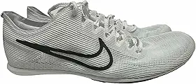 Tênis de Atletismo Zoom Mamba6 Masculino para Corrida de Longa Distância, Branco/Prata Metálico/Preto #DR2733-100 - Tamanho 8 (EUA)