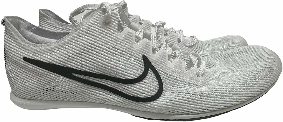 Tênis de Atletismo Zoom Mamba6 Masculino para Corrida de Longa Distância, Branco/Prata Metálico/Preto #DR2733-100 - Tamanho 8 (EUA)