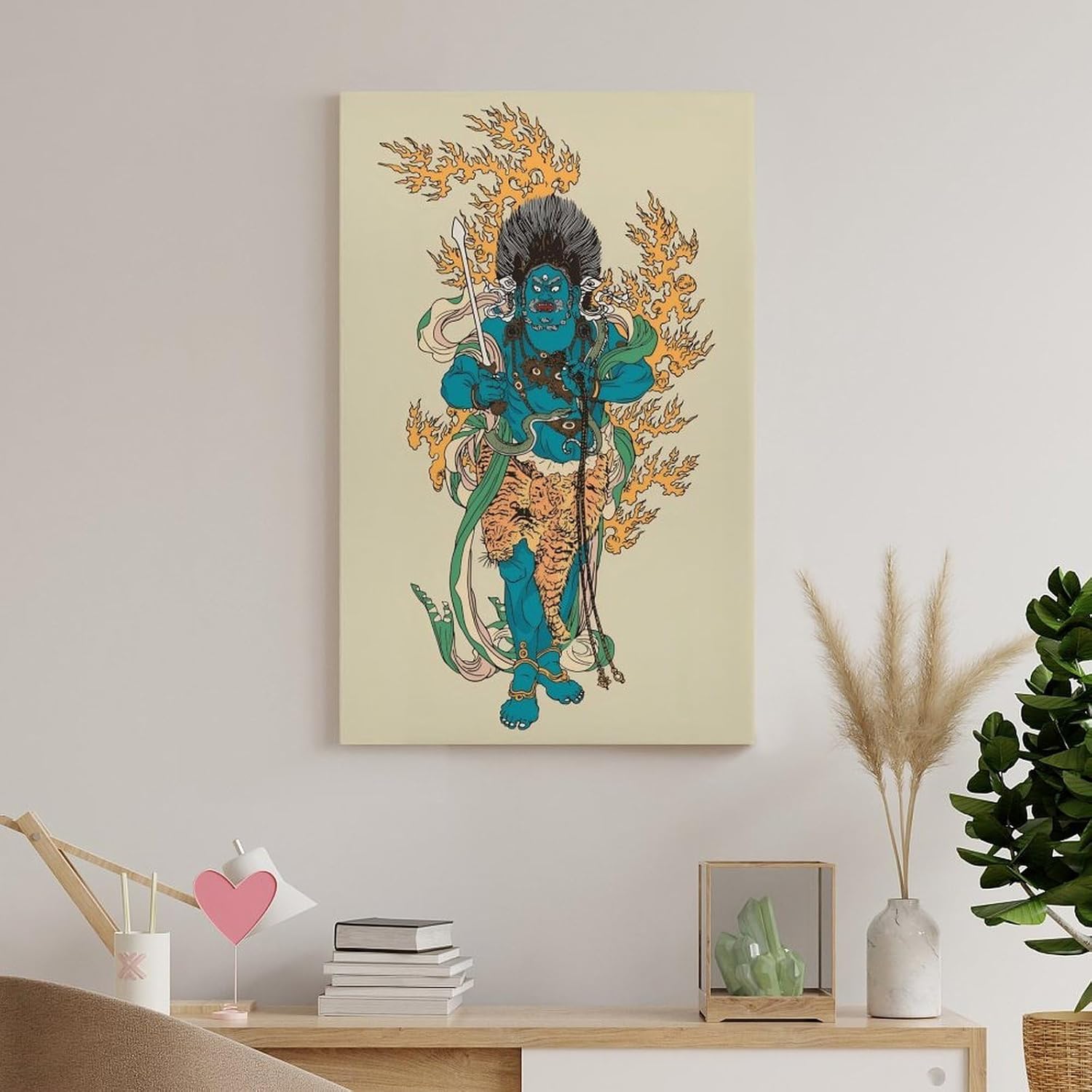(1)(1) 絵画 ポスター 印刷 ウォールアート 【パウダー】 壁飾り 壁の絵16x24inch(40x6