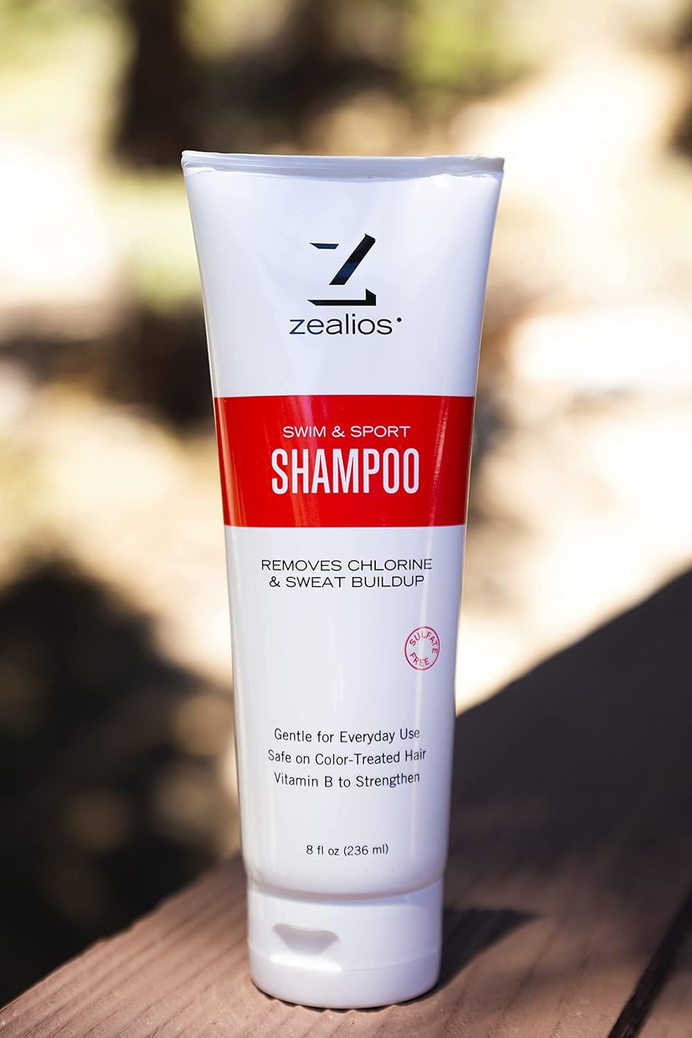 Zealios Swim & Sport Shampoo Moisturizing Formula & Conditioner (8 Oz each), Hydrates, Protects Hair from Pool Chemicals