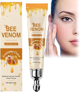 Bee Venom Eye Cream,Collagen Bee Venom Wake Up Eye Cream,B/ee V/enom Wrinkle Removal Cream,Ey/e bags Treatment for Women and Men,Anti Aging Ey/e Cre/am for All Skin Types,B/ee V/enom Tube Ey/e Cre/am