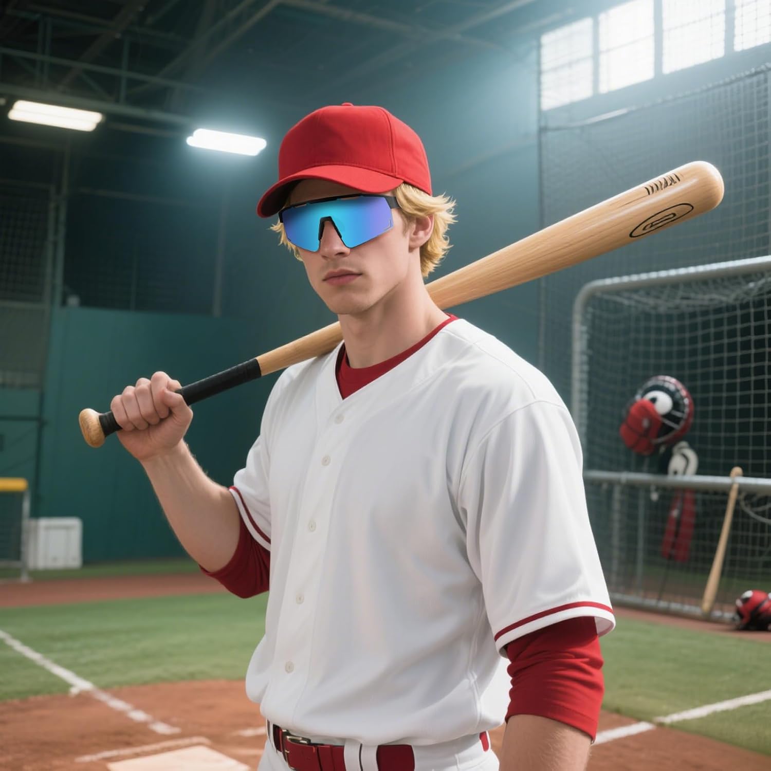 BangLong Baseball Glasses Sports Sunglasses, UV400 Protection, Men Women Youth Cycling Running Fishing Sunglasses - Image 2