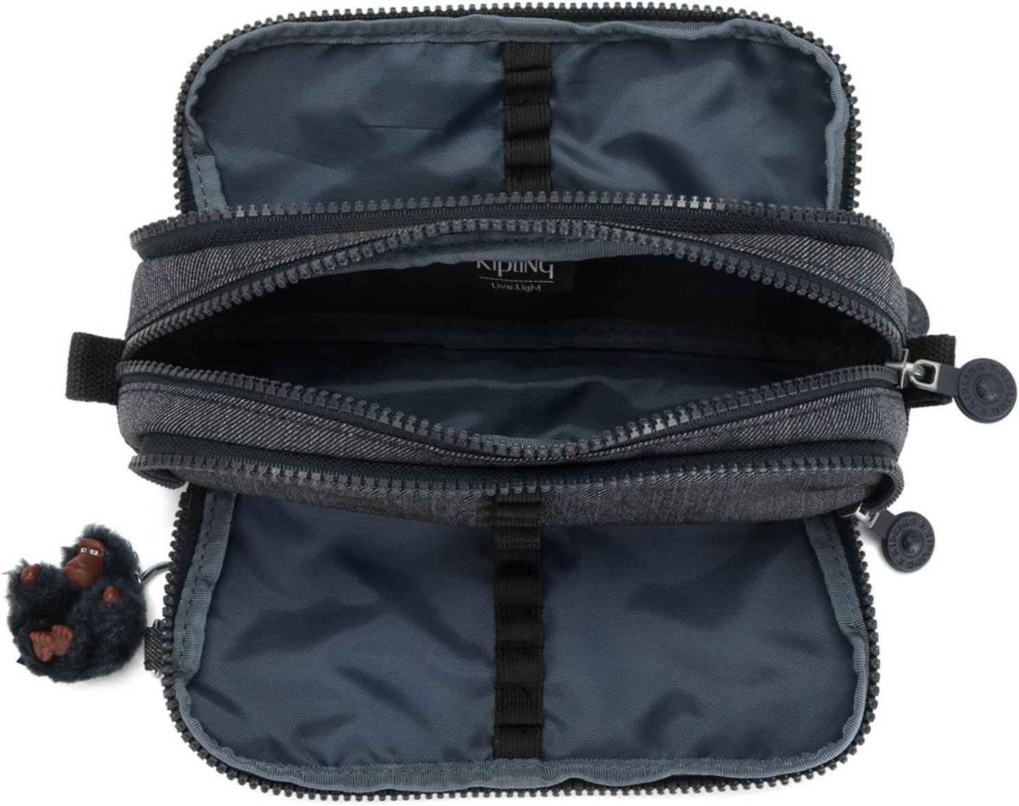 Kipling GITROY Large pencase, Pouches, Cases, Marine Navy, One Size, Carrier Bag Case