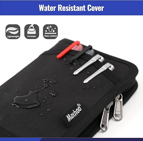 Miniatura 6 de Funda de diario para cuadernos de notas de campo, funda de bolsillo para Moleskine Cahier de 3.5 x 5.5 pulgadas, planificador de diario, cubierta de