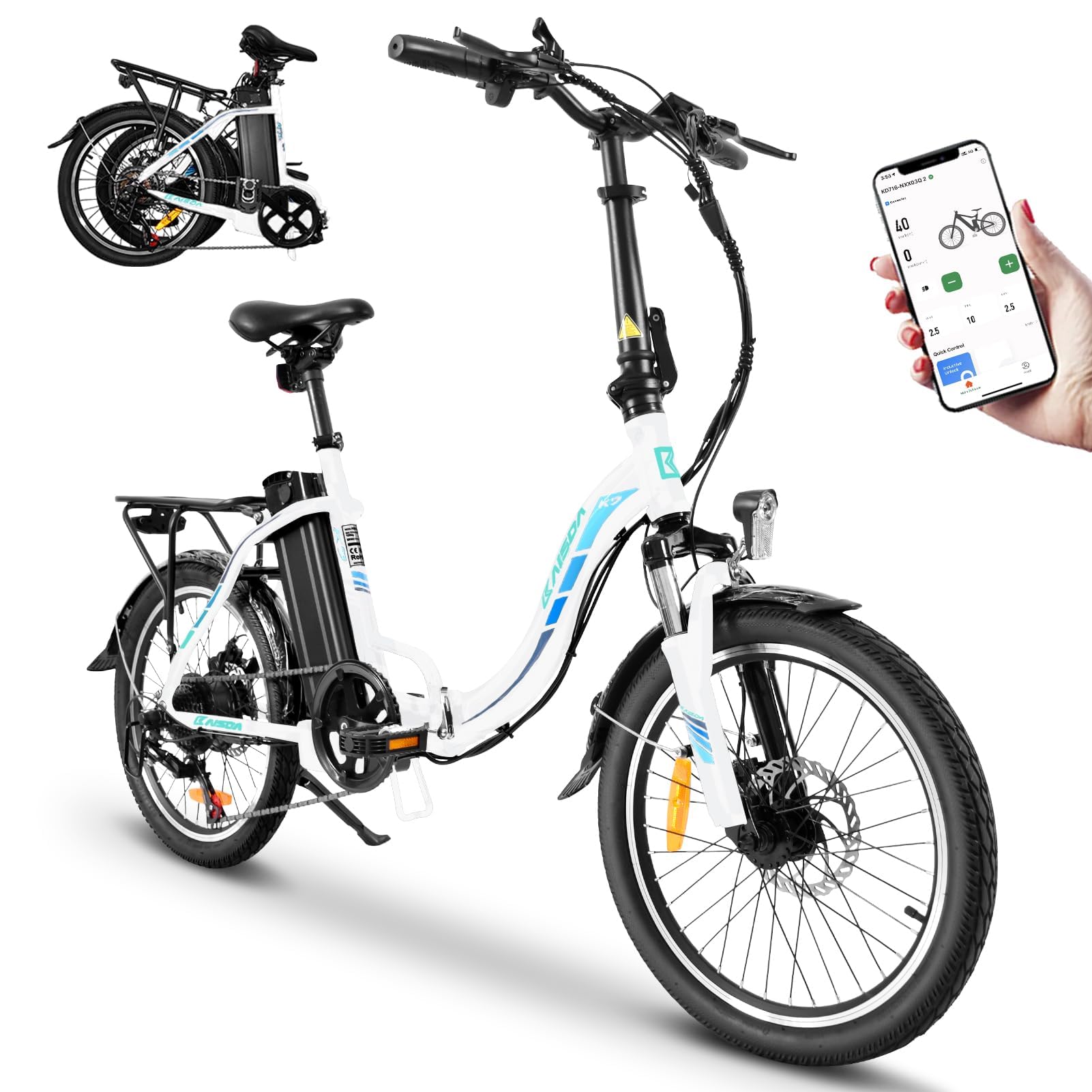 KAISDA Klapprad 20 Zoll (K7)