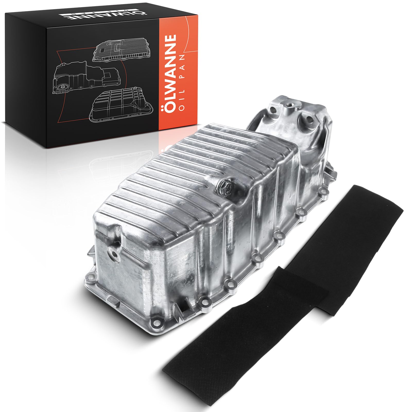 Frankberg Oil Sump Pan Oil Pan for Giulietta Witho Musa Ypsilon Combo Bravo II 198 Doblo 263 Grande Punto Idea 169 Stilo 1.4L Petrol 2003-2019 55221011