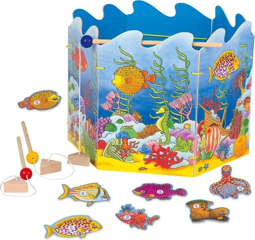 Fishing Wood Board Game