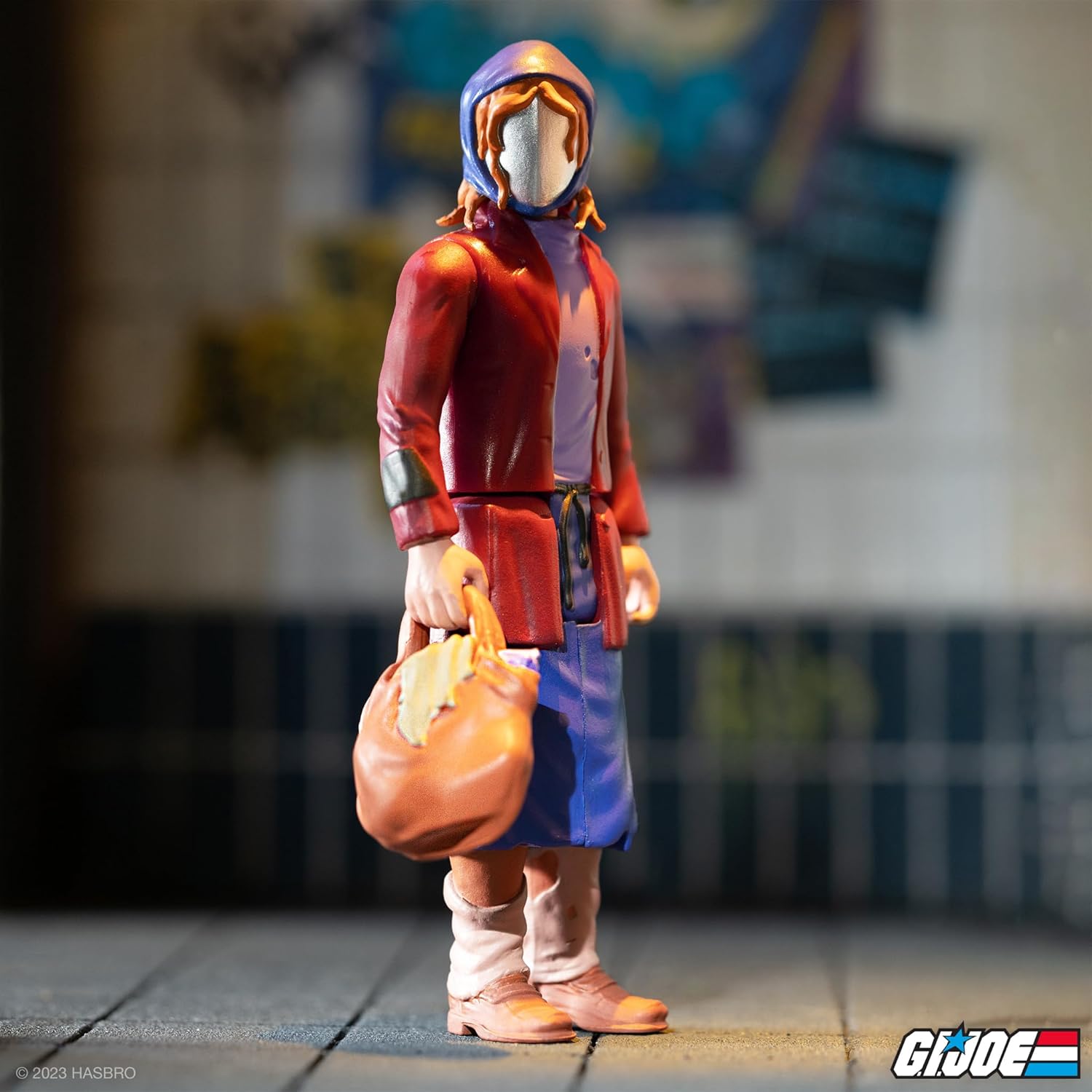Super7 G.I. Joe Cobra Escape Pack with Nurse Baroness, Old Lady Cobra Commander, City Worker Destro - (3-Pack) 3.75" GI Joe Action Figures with Accessories Collectibles and Retro Toys