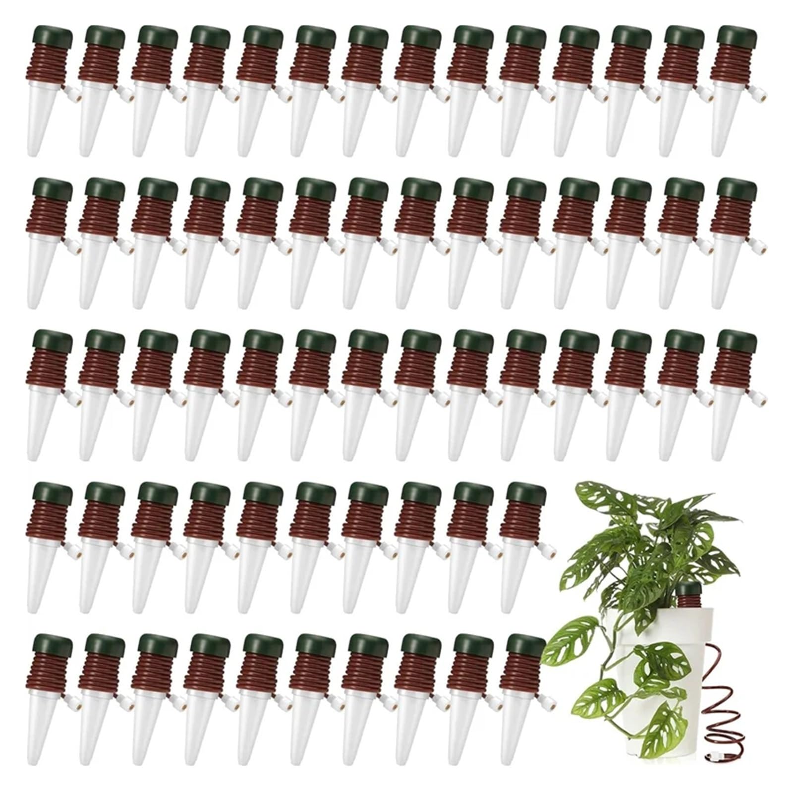 8-16 stücke Automatische Bewässerung Gerät Selbst-Bewässerung Tropf Blumentopf Wurzel Tiefe Tropf Bewässerung Werkzeug Bonsai Pflanzen bewässerung Supplie(8pcs)