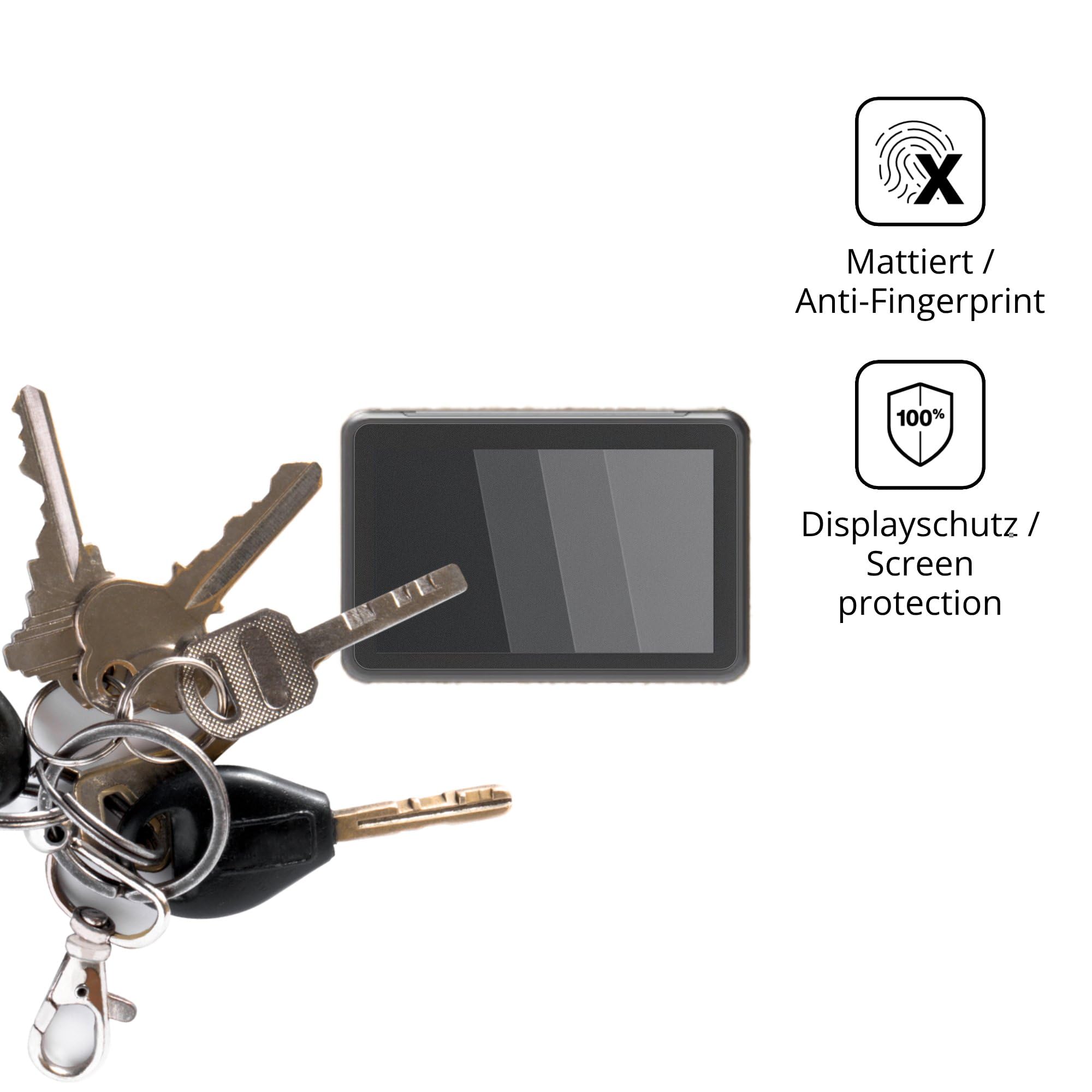 dipos Protector de Pantalla Antiespía para VECTOR AGR HD408 | Película protectora mate, filtro de privacidad 4 vías, ajuste perfecto, antiarañazos, sin burbujas, autoadhesivo