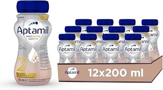 APTAMIL PROFUTURA Duobiotik 2 - Latte di Proseguimento Liquido per Neonati dal 6° mese compiuto al 12° - 12 Confezioni da ...