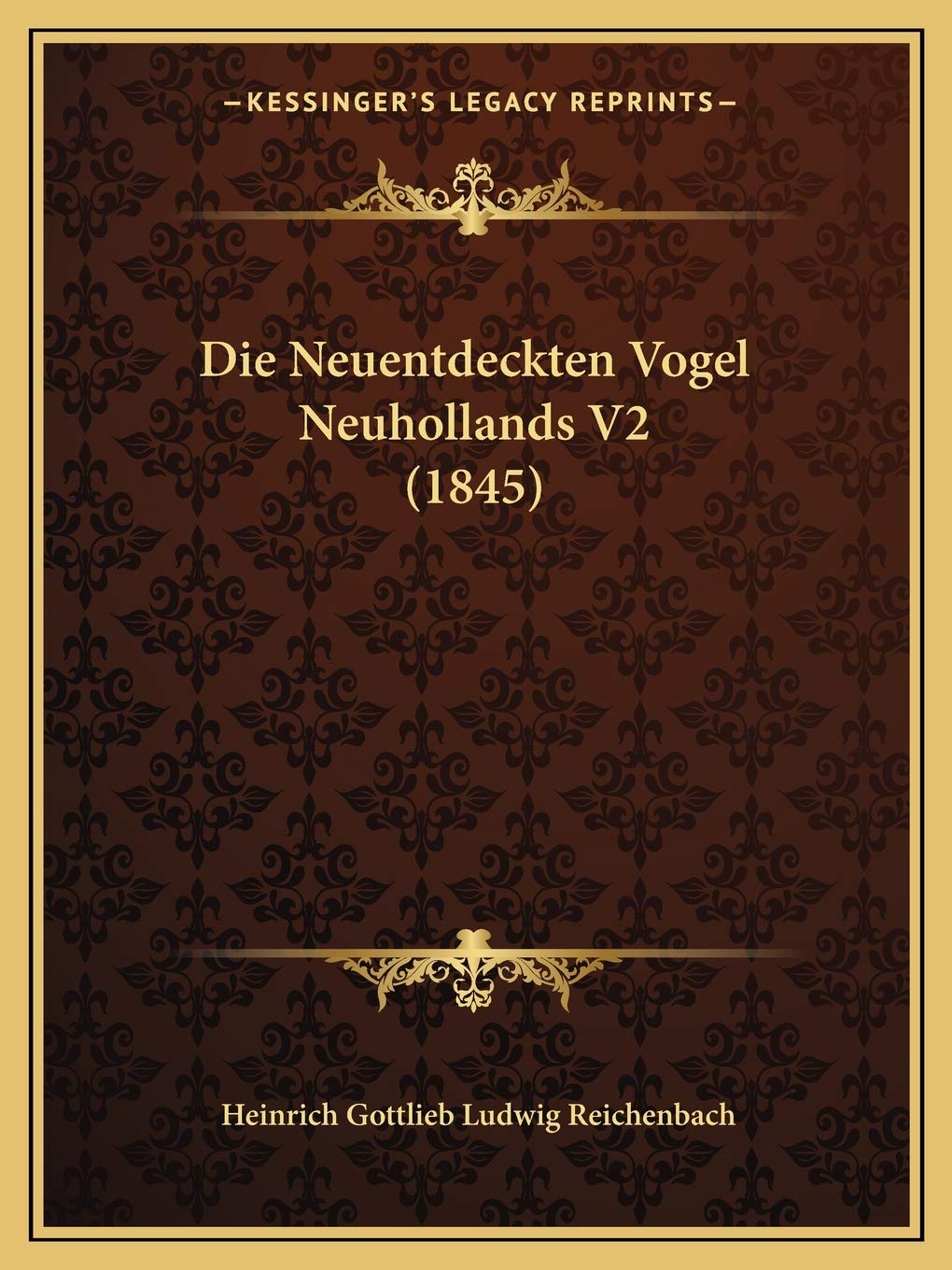 Die Neuentdeckten Vogel Neuhollands V2 (1845)