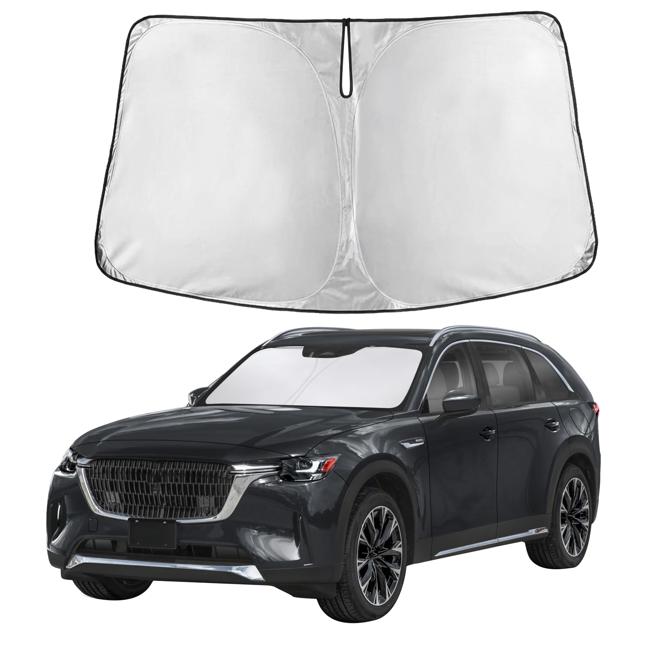 Autovir Windshields Sun Shade Fit for 2024 2025 2026 Mazda CX-90