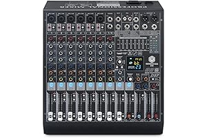 DX8 Professional DJ Audio Mixer - Your Aural Companion to Unforgettable Performances
