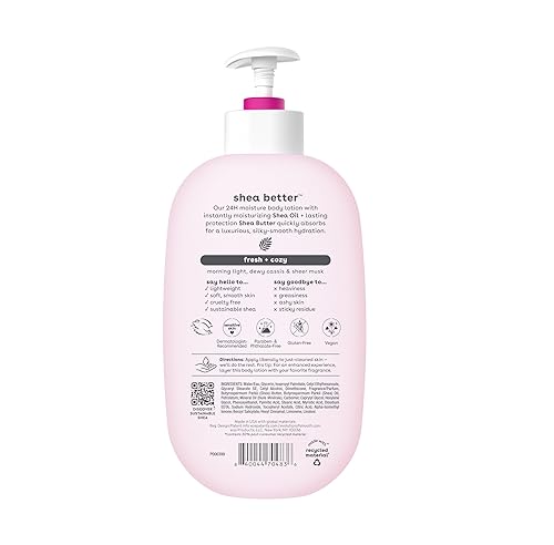 Miniatura 24 de eos Shea Better - Loción corporal para piel sensible, cuidado de la piel con humedad de 48 horas, para piel seca, loción corporal sin fragancia