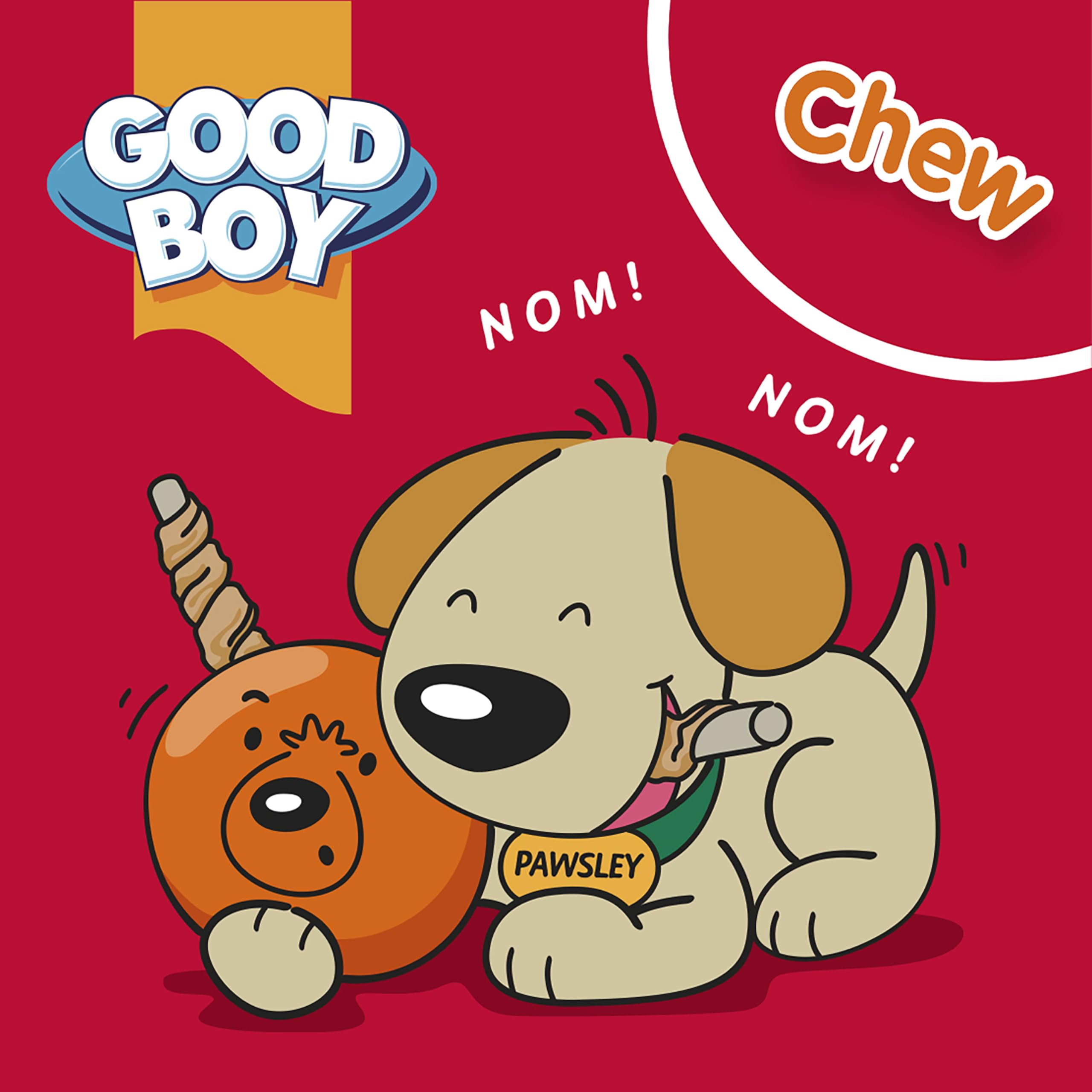 Good Boy Dog Toy Chewy Space Lobber - Treat Dispensing Chew Ball - Tough and Durable Rubber - Enrichment Dog Toy and Slow Feeder - Image 4