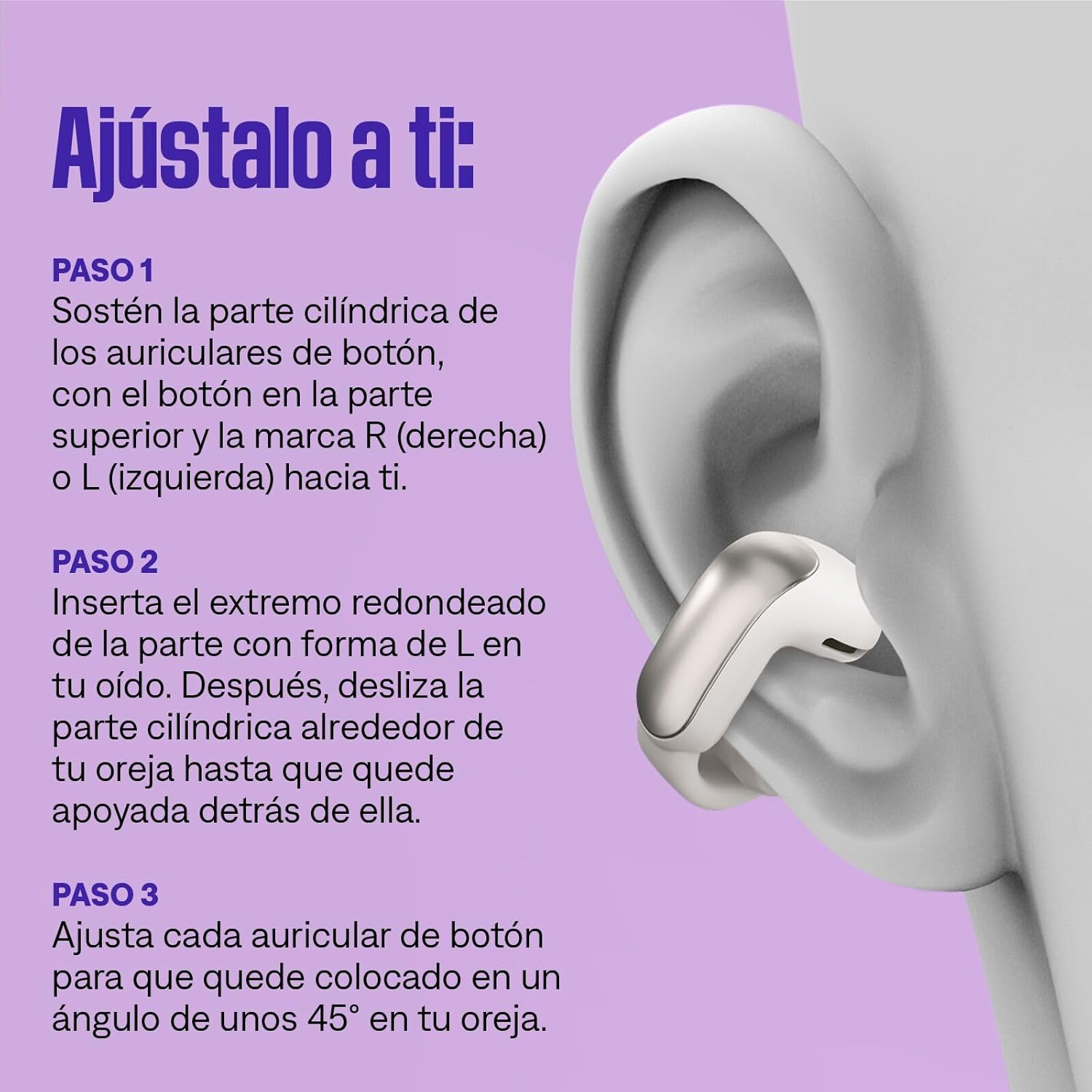 Bose Ultra Open Earbuds, Auriculares inalámbricos de botón de Alta Gama y fidelidad, Auriculares Bluetooth intraurales para Running, Diseño de Moda Abierto, hasta 48 h de autonomía, Arena Madera 7