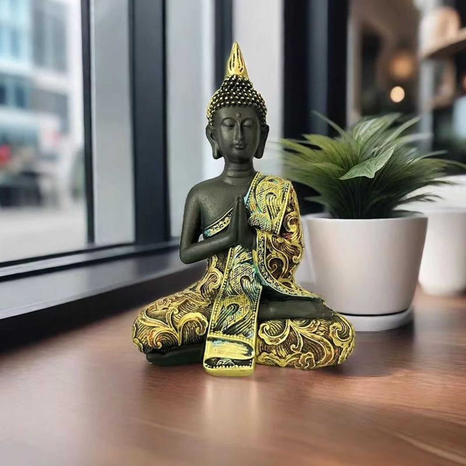 Statue de Bouddha, décoration de Jardin Zen, Statue de méditation