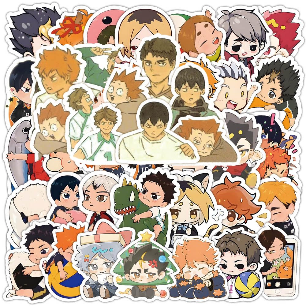 Haikyus Stickers 115 Pcs Anime Sticker Waterproof Vinyl Poster