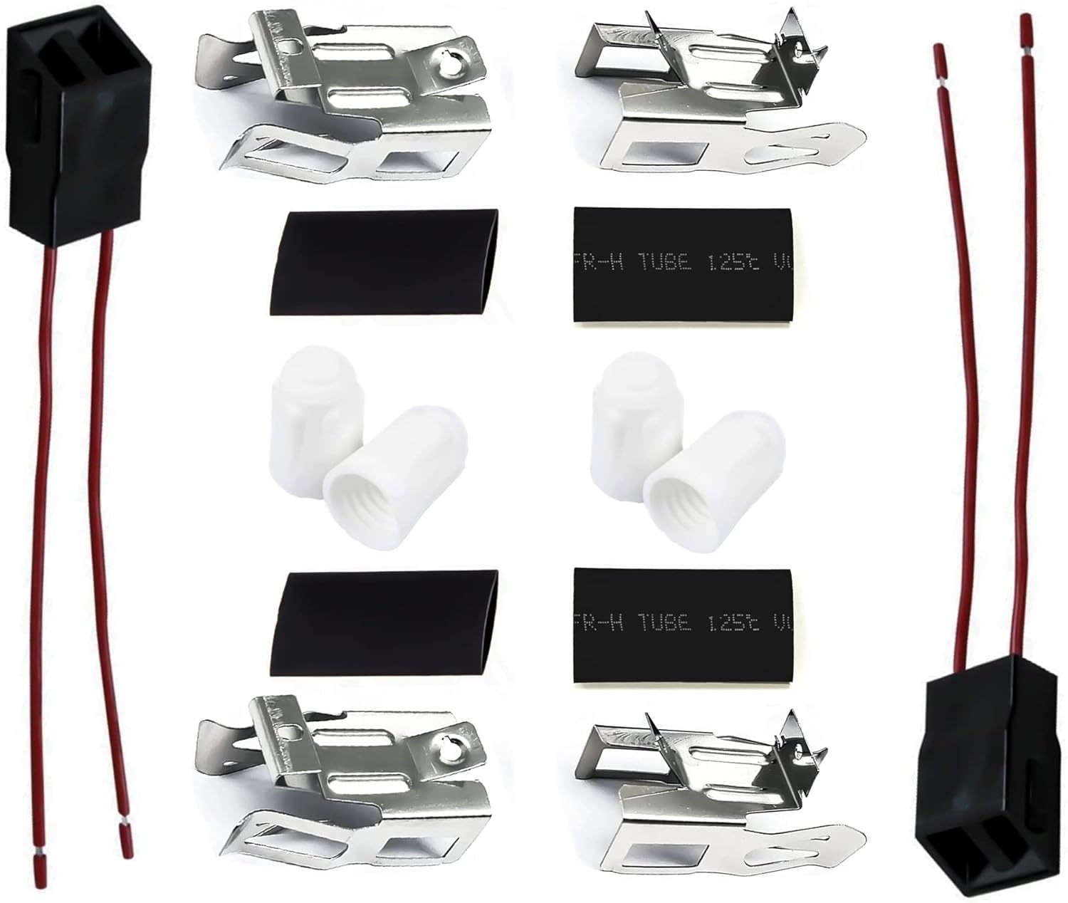 2 Pack ERR117 Range Stove Element Plug Receptacle Block