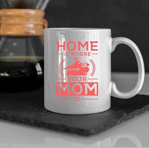 Miniatura 3 de Mothers Day Gift Idea Home Is Where Your Mom Is Perfect for Ages 221 11oz 15oz White Coffee Mug