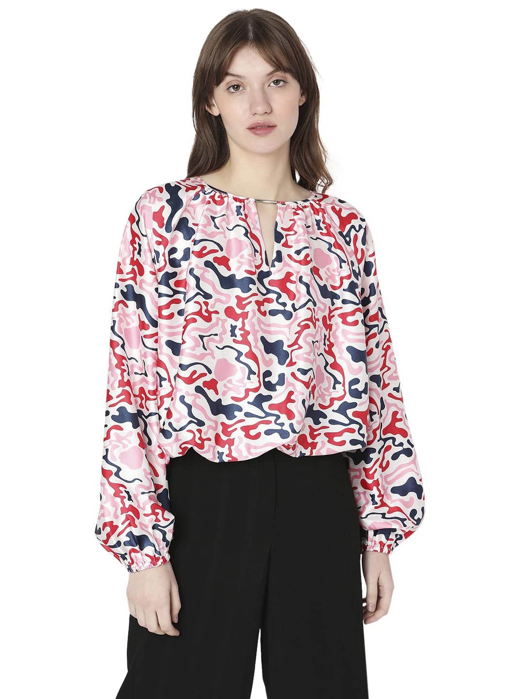 vero moda Women's Regular Fit T-Shirt-picture-37