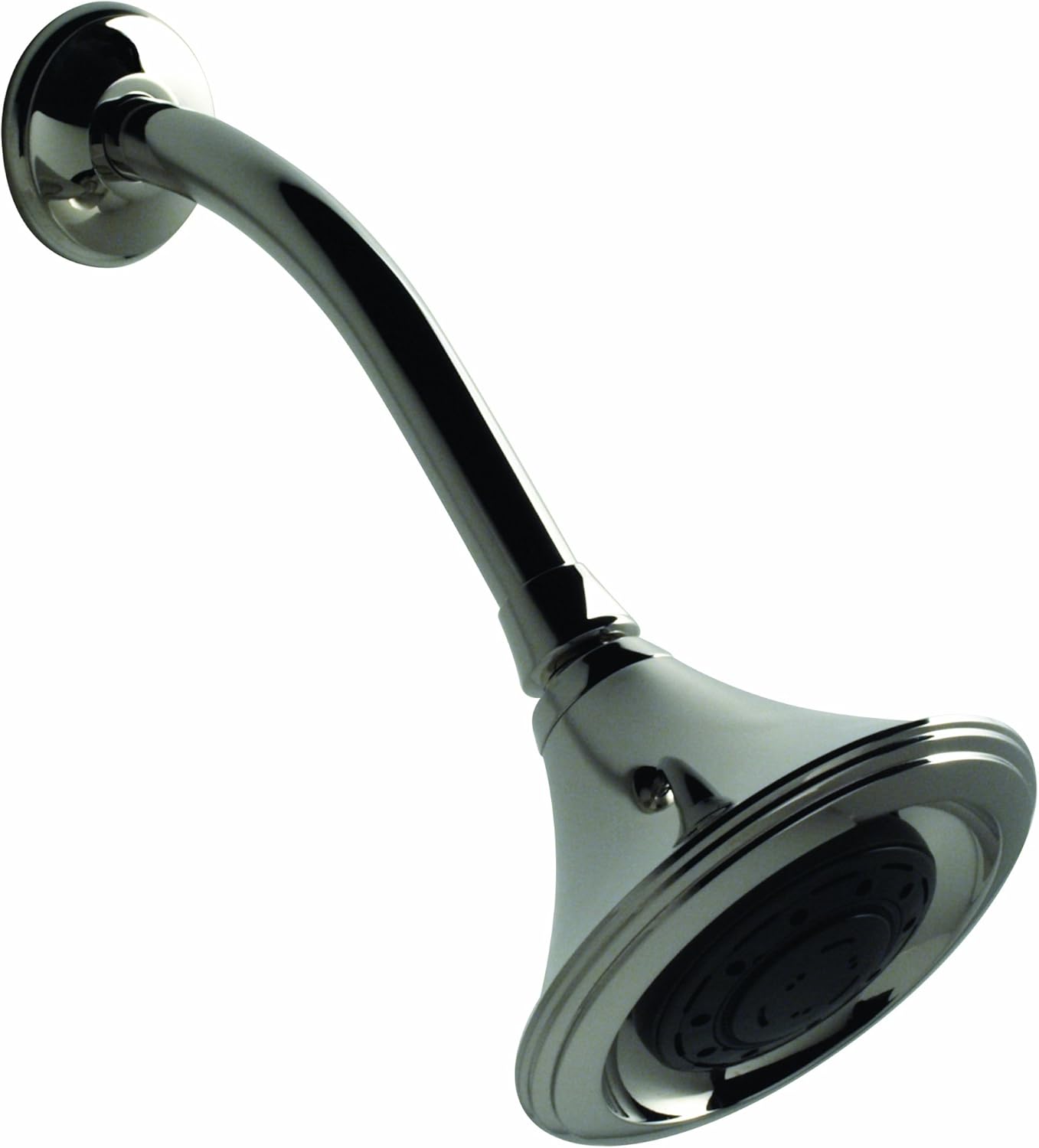 Santec 70852335 Satin Copper Torrent Shower Head W/ Arm And Flange (3