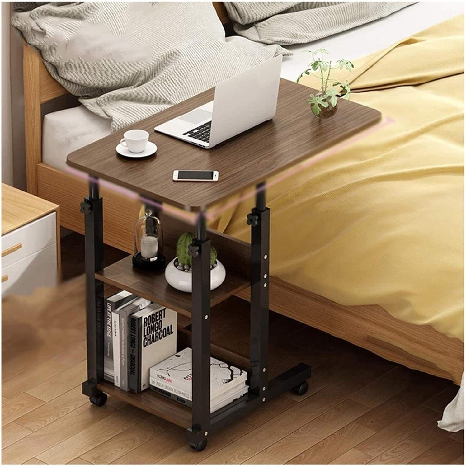 Table and Chair Set, Bed Tray Table for Eating and Laptops
