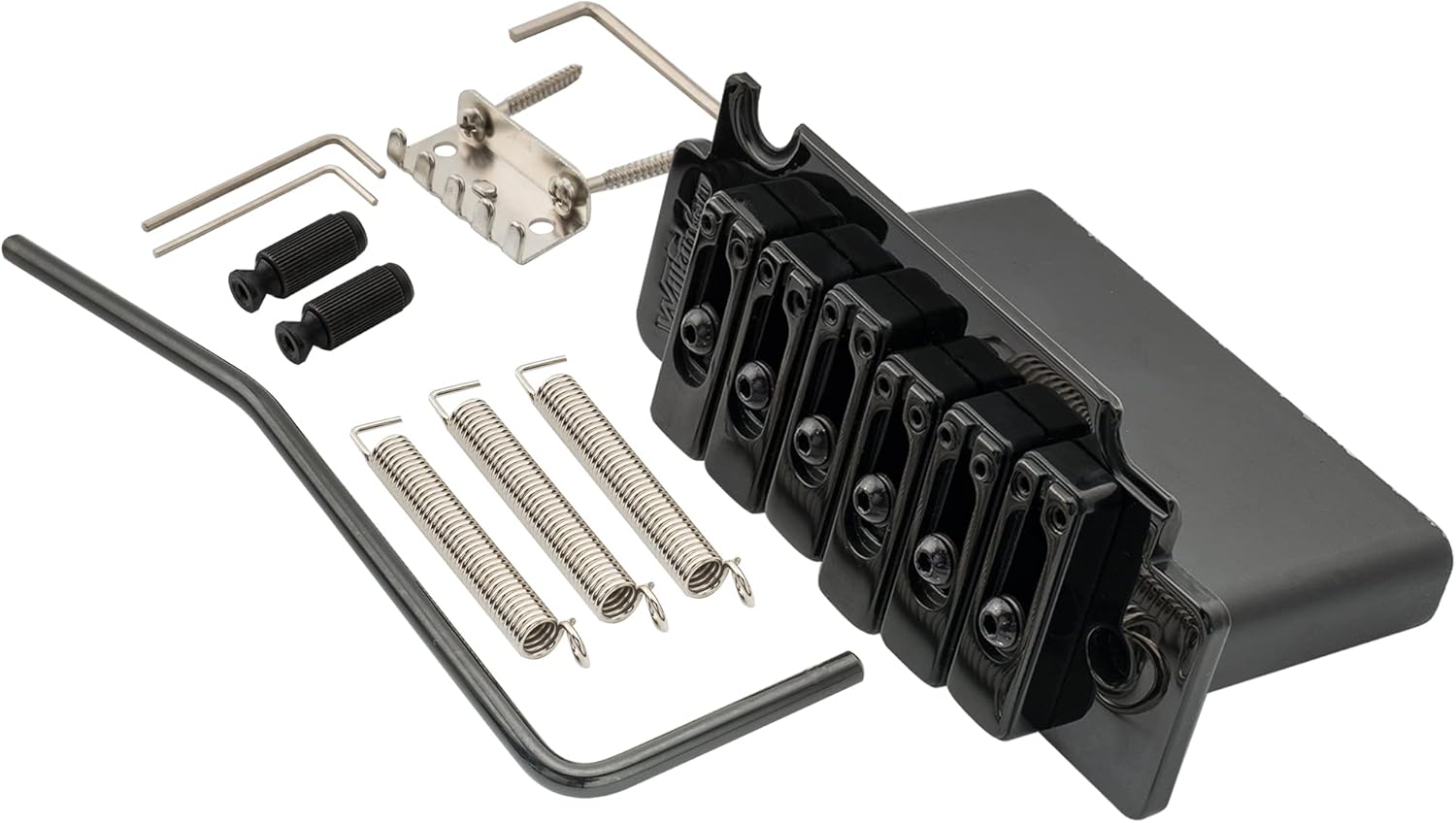 Wilkinson WVS50K 54mm 2-Point Tremolo Bridge Locking Saddle for Squier Strat Style Electric Guitar