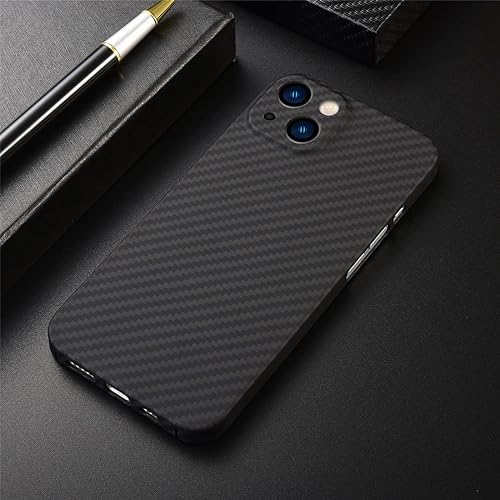 Miniatura 2 de TIMECAT Funda ultradelgada para Apple iPhone 13 Mini, funda protectora de fibra de aramida real, suave al tacto, resistente y duradera para iPhone