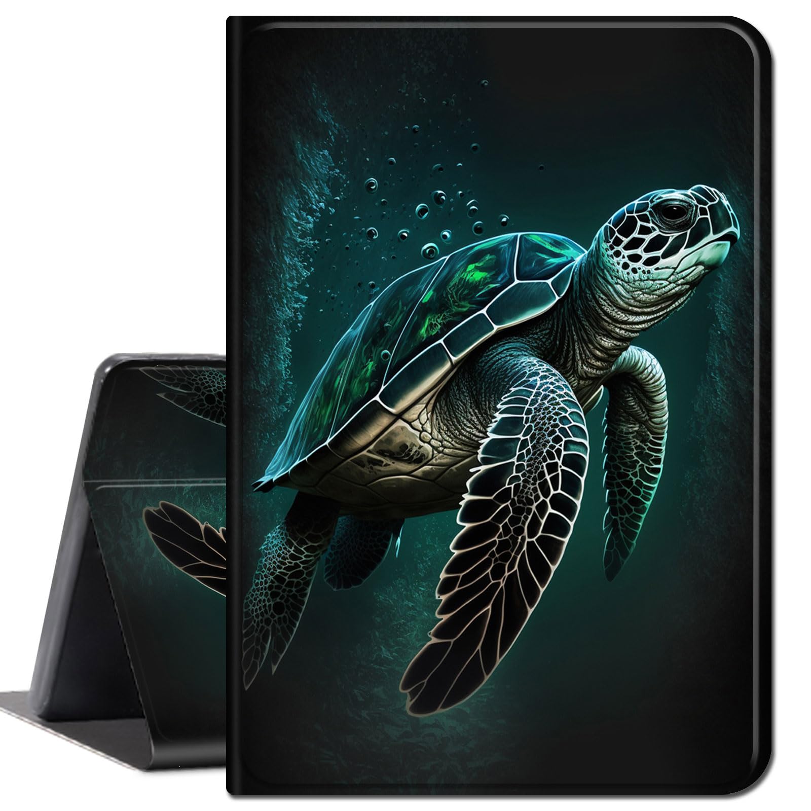 for Amazon Kindle Fire Max 11 Case (13th Generation, 2023 Release) 11",Slim Lightweight Smart Shell Stand Cover with Auto Wake/Sleep for All-New Fire 11 Max Tablet,Cute Green Sea Turtles