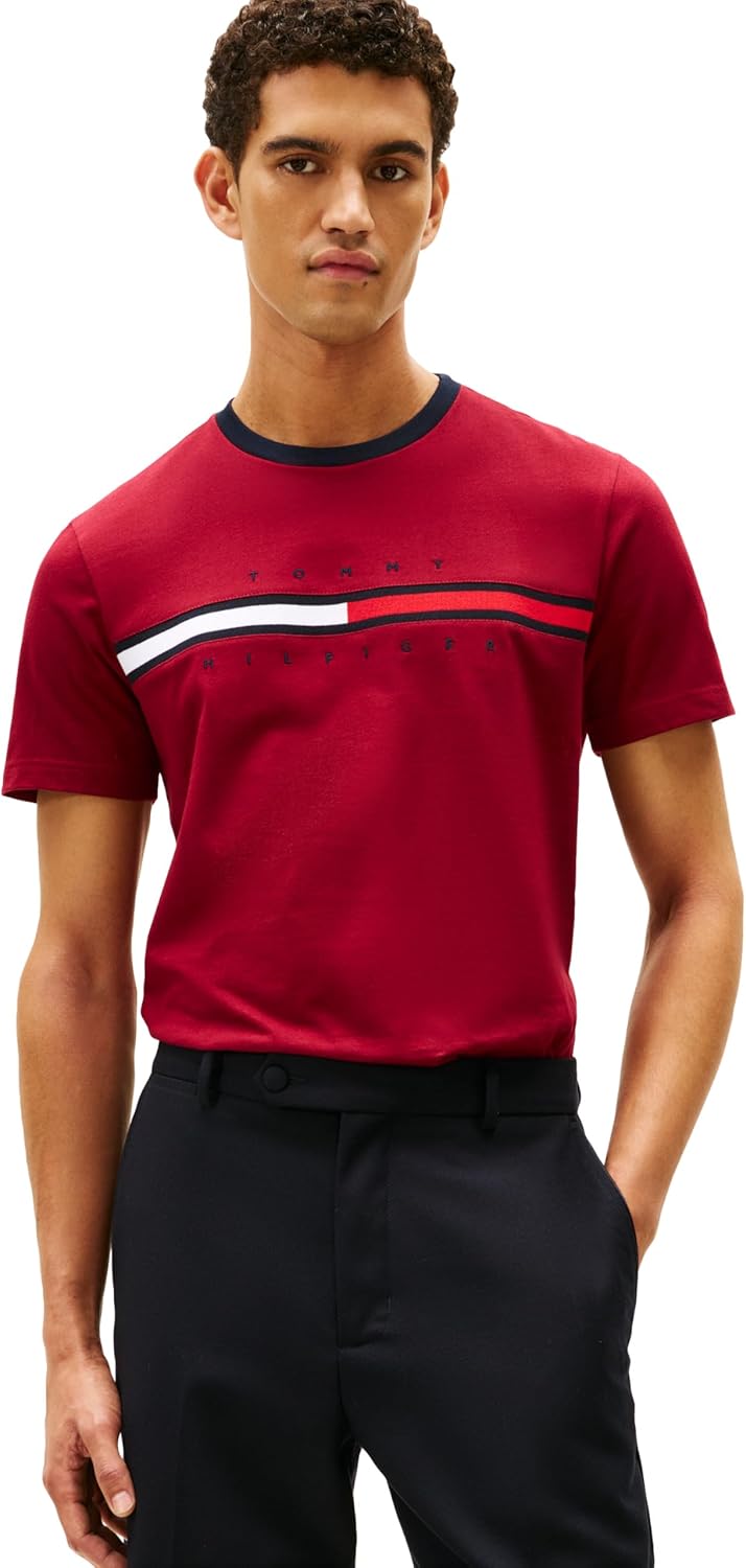 Tommy Hilfiger Mens Short Sleeve Tino T-Shirt