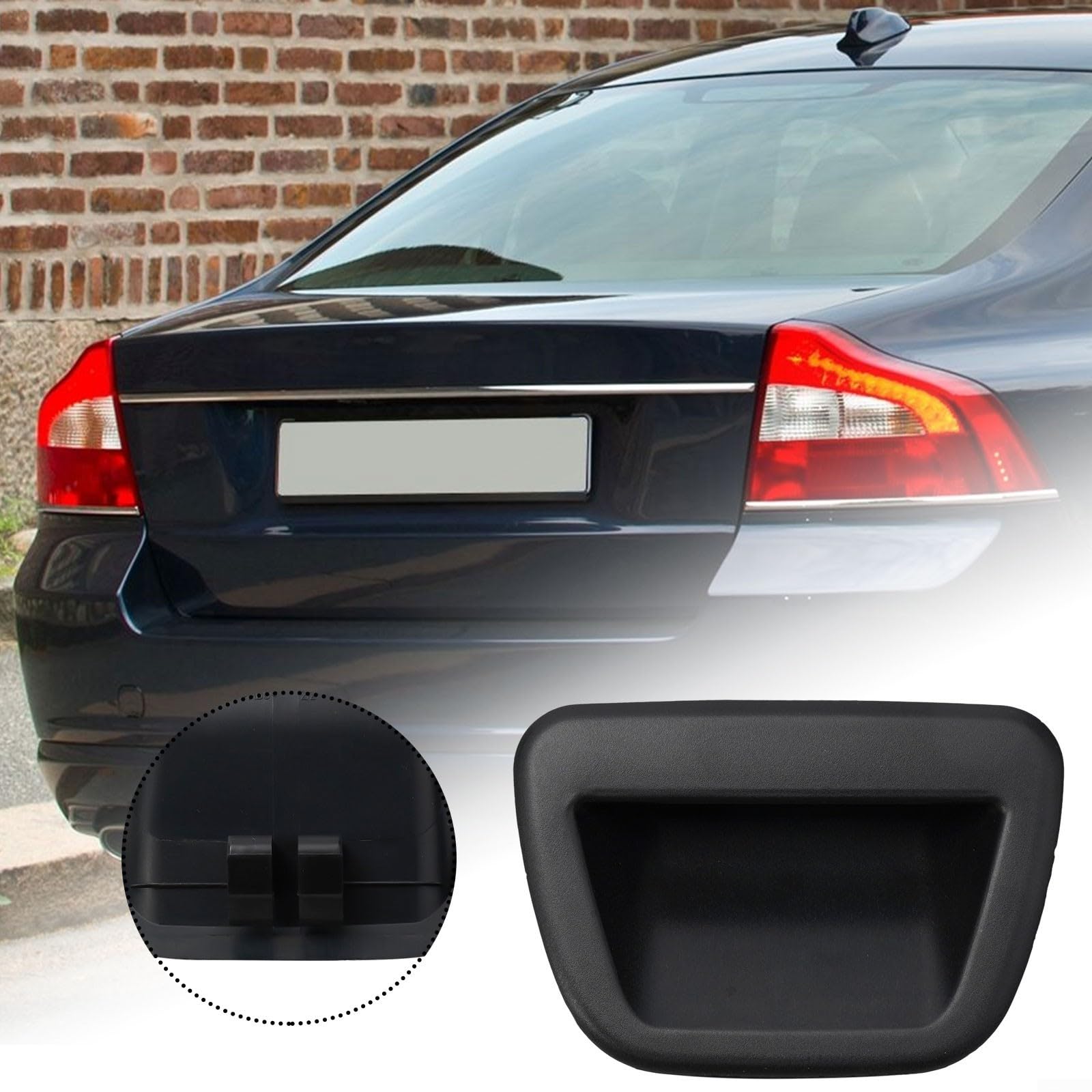 Poignée extérieure de coffre de hayon pour Volvo S40 S60 S80 années 2004 à 2017 Spécifications OEM de rechange 31348022