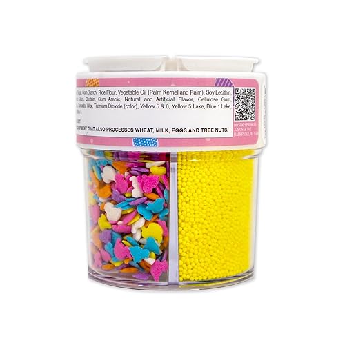 Miniatura 60 de Mystic Sprinkles Surtidos de 4 celdas (una Navidad clásica en plata, pequeña)