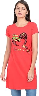 FLEXIMAA Women's Half Sleeve T-Shirt - P Price In India