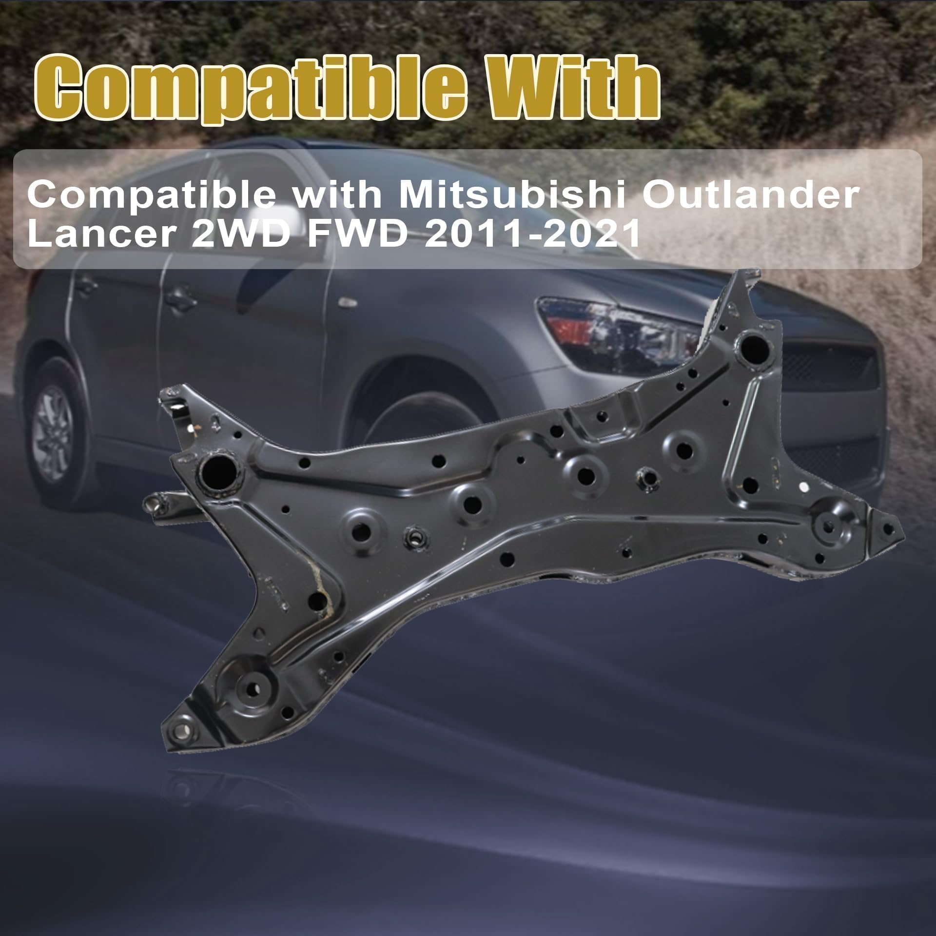 Amazon.com: GXARTS Front Black Subframe Crossmember 4000A428