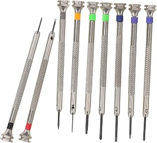 Watchmaker Screwdriver Set, Metal Repair Tools for Eyeglasses