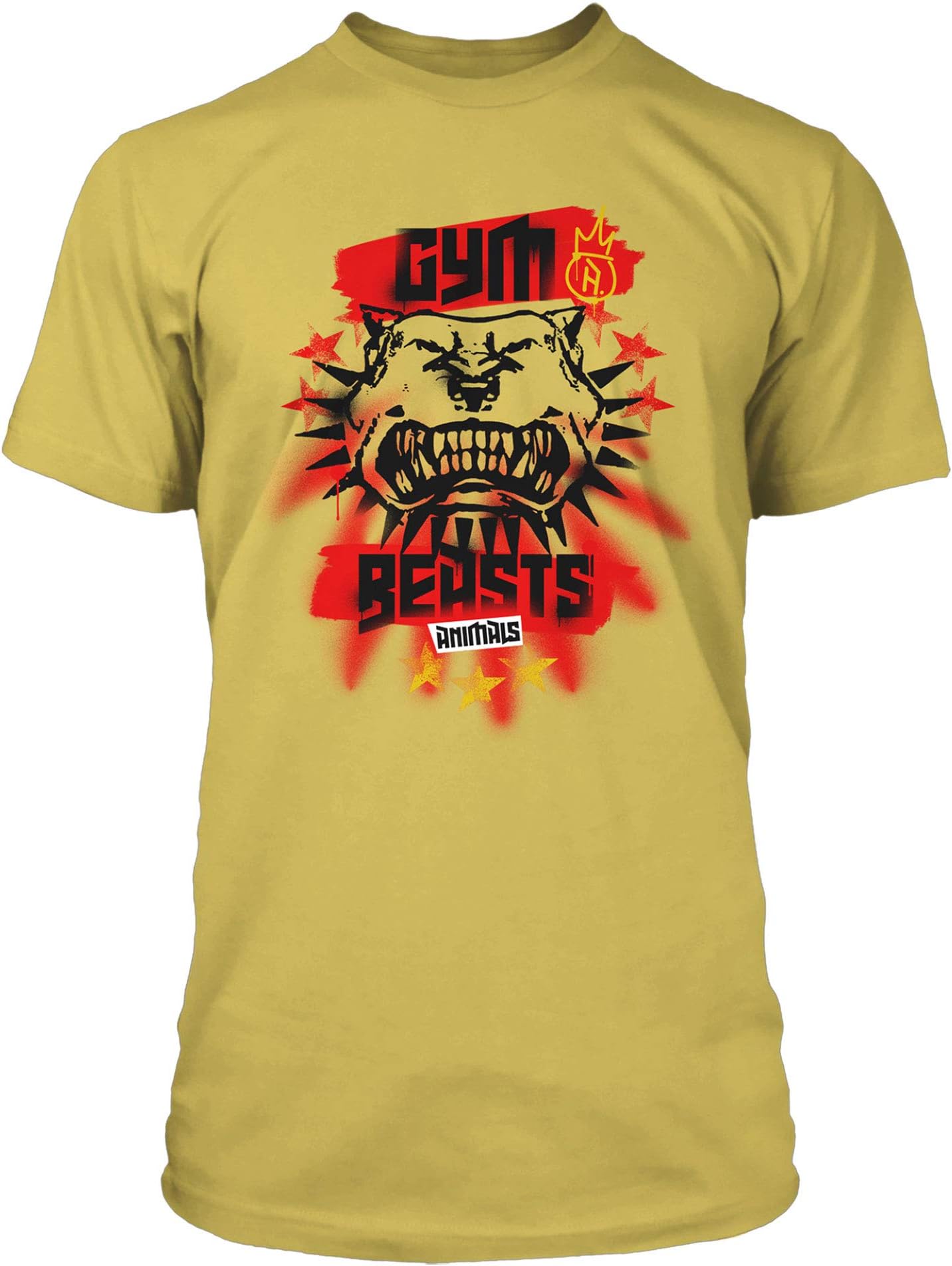 JINX Cyberpunk 2077 Gym Beast Men's Gamer Graphic T-Shirt